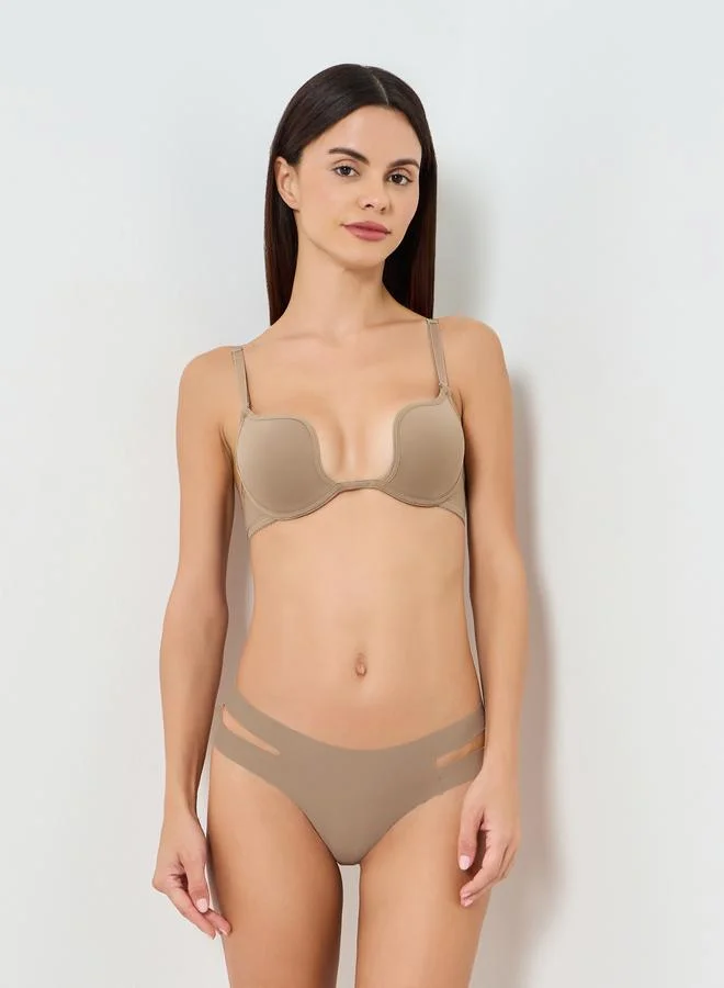 تايك تو حمالة صدر سادة بحشوة وأسلاك